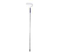 Fdit Juego de Extensores de Brochas de Pintura con Postes Ajustables para Pintura Eficiente de Techos y Esquinas, Kit de Rodillos de 4"