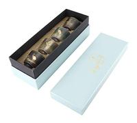 Fdit Juego de tazas de té al horno Retro de 4 piezas, juego de té de Kung Fu de cerámica de estilo japonés, utensilios para té(2#)