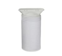 Fdit Manguera de Escape para Aire Acondicionado Portátil, Manguera de Ventilación para Aire Acondicionado Portátil, Extensión de para (Blanco [anillo de tarjeta de 15 cm + interfaz)
