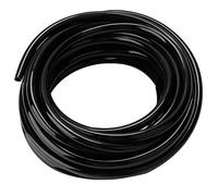Fdit Manguera de riego de 10M 8/11mm Tubo de jardín de riego por Goteo de tubería de PVC para Invernadero