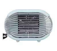Fdit Mini Calentador de Ventilador Eléctrico de 800 W, Diseño Eficiente de Ahorro de Energía, Calentamiento Rápido para Oficina en Casa, Material ABS, Tamaño Compacto 185x115x130 Mm (GREEN)