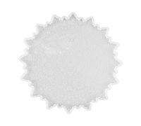 Fdit Molde de Bandeja de Frutas de Silicona, Molde de Posavasos de Resina con Asas de Aleación, de Placa de Mandala Ovalada Cuadrada Redonda (de plato de fruta con patrón de mandala MD3465)