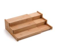 Fdit Organizador de Condimentos Ajustable, Estante de Especias para Cajón de Cocina, Encimera, Gabinete y Despensa con Diseño Personalizable y Diseño que Ahorra Espacio