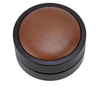 Fdit Palm Tamper - Prensa Ergonómica de Madera para café para Amantes del café, 12,2 a 15,03 Oz, Estilo Madera de Nogal (53MM)