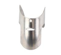 Fdit Protector de Dedos para Cortar, Paquete de 4 Protectores de Dedos de Acero Inoxidable para Cocina, Ajustable para Cortar, Rebanar y Rallar de Seguridad