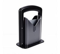 Fdit Rebanador de Bagels con Protector de Seguridad, Cortador de Pan para Rebanar Uniformemente 17,5x9,5x22,5 Cm para Bagels, Muffins, Rollos Suaves, Herramienta de Cocina