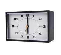 Fdit Reloj Despertador Analógico de Escritorio, Reloj Despertador Analógico de Escritorio Minimalista Moderno Retro con Funcionamiento Silencioso para Dormitorio, (14,7 * 9,2 * 4,5 cm)