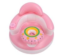 Fdit Sofá Inflable Ajustable para Bebés para Juego Supervisado, Silla de Aprendizaje Infantil para Cama en el Piso del Hogar, Soporte para Bebés para Recién Nacidos y de Recién Nacidos