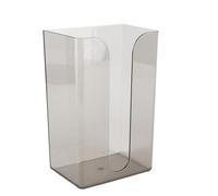 Fdit Soporte para Pañuelos Montado en la Pared, Adhesivo sin Perforaciones, Dispensador de Caja de Pañuelos Montado en la Pared para Baño, Cocina, con Diseño Invertido Que Ahorra (Gris translúcido)