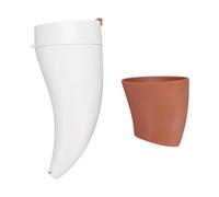 Fdit Taza de café de Cuerno de Cabra Elegante Taza de Viaje de 230 Ml con Aislamiento Térmico para Consumidores Conscientes del Medio Ambiente en la Oficina en Casa