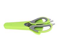 Fdit Tijeras para Barbacoa de Acero Inoxidable, Tijeras de Cocina | Acero Inoxidable Apto para Alimentos, Corta Carne y Verduras, Abrebotellas y Funda protectora.