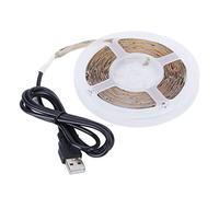 Fdit - Tira luminosa LED azul, USB, retroiluminación de TV, banda flexible, decoración del hogar, iluminación interior, 5 m, 16,4 pies
