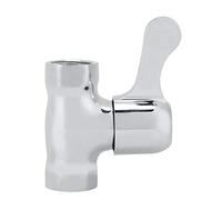 Fdit Válvula de Cierre de Agua Recta G1/2", Rosca Hembra de Latón