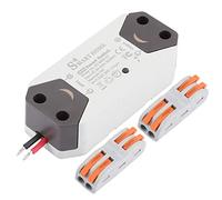 Fdit WiFi Inteligente Smart WiFi Interruptor Mando a Distancia Temporizador Inalámbrico WiFi Interruptor de Control Remoto Conector Compatible con Alexa, Asistente y ifttt