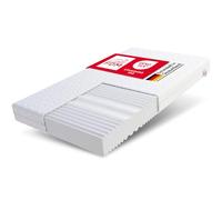 FDM Colchón de 100 x 200 cm, dureza H3, H4, Altura de 14 cm, colchón de Espuma fría de Doble Cara, colchón de Espuma HR, 7 Zonas de Confort, con Funda hipoalergénica Lavable de Calidad Oeko-Tex