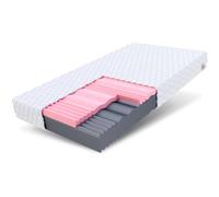 FDM Select Colchón de Espuma, H3/H4, Blanco, 80 x 200 x 14 cm
