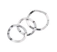 FEEIMOL Arandelas Ondulada de Compresión M8x13x0.3mm Arandela de Resorte de Acero Inoxidable (100 pcs)