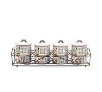 Feel Maestro Set de 4 Botes MR-20005-04CS Cerámica (4 Piezas)