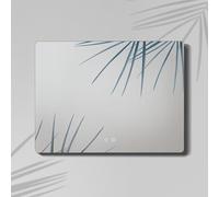 Feel Your Bath Espejo de Baño Rectangular 110x80 cm con Luz LED Regulable, Antivaho, Interruptor Táctil, Apagado Automático, Sin Marco, Fácil Instalación, Diseño Moderno para Baños Actuales Elegantes