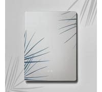 Feel Your Bath Espejo de Baño Rectangular 70x80 cm con Luz LED Regulable, Antivaho, Interruptor Táctil, Apagado Automático, Sin Marco, Fácil Instalación, Diseño Moderno para Baños Actuales y Elegantes
