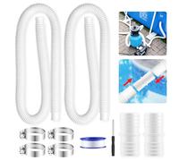 Feelhap 2 mangueras para piscina sobre tierra 32mmx150cm,Kit Manguera PE