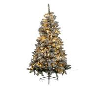 FEERIC LIGHTS & CHRISTMAS - Árbol de Navidad Artificial Flocado Luminoso Snow Lord h.150cm
