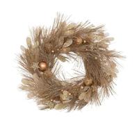 FEERIC LIGHTS & CHRISTMAS - Corona de Navidad d.35cm Dorada