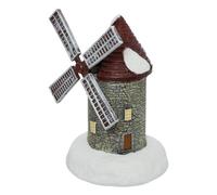 FEERIC LIGHTS & CHRISTMAS - Pueblo Molino Iluminado 4 led h.15cm