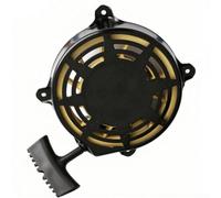 Feeshoppher Arrancador manual para cortacésped Sabo Turbostar 43, pieza de repuesto de motor de 2.7 KW, accesorio de construcción de acero y plástico para jardín