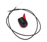 Feeshoppher Cable del acelerador de cortacésped de 65 pulgadas, kit de control para Honda HRR216 HRS216 HRT216 y HRT216, pieza de repuesto para herramienta de jardín (rojo)