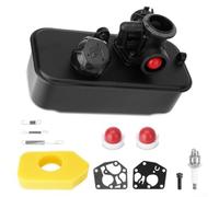 Feeshoppher Repuesto de carburador Toro 494406-P para cortacésped Poulan con motor de la serie 9B900, compatible con el modelo 16410 3900001-3999999, reemplaza 498809 795469 BS7954