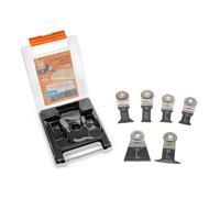 Fein 4 + 2 starlock plus universal set, máxima variedad de materiales