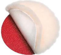 FEIN 63723009004, Esponja para pulir, 15 cm, Roja, Blanca