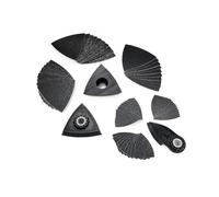 FEIN Best of Starlock Sanding -Set de accesorios de 63 piezas, para lijar y esmerilar esquinas y cantos, alojamiento Starlock, adecuado para todas las FEIN MultiTools, Trabajos en madera, 100% Calidad