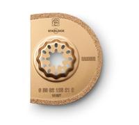 FEIN Disco de metal duro Ø 75 mm, Alojamiento SL Segmentado, ancho de corte 1,2 mm, Para eliminar juntas de baldosas dañadas, el fresado de ranuras en revoque y materiales de construcción parecidos
