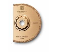 FEIN Disco de metal duro segmentado HM, Set 1 disco Ø90 mm, Ancho de corte aprox. 2,2 mm., Alojamiento SLP, deal para trabajar en esquinas y en bordes sin que se solape