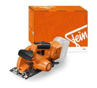 Fein F-IRON Cut 57 AS - Sierra circular inalámbrica (6 niveles de ajuste manual de velocidad, adaptador de extracción, carcasa de aluminio fundido a presión, depósito colector de virutas, compatible