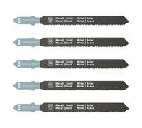 FEIN Hoja de sierra de calar F-IRON Jig 26 AS para metal BIM 63 T1.2 MS SC. Para chapa y metal, acero inoxidable, INOX, chapa de acero. PU=5 unid.