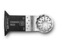 FEIN hoja de sierra E-Cut C HCS estándar Curved, Set 3 hojas, Ancho 35 mm, Longitud 50 mm, Attacco Starlock, Dentado trabado, Geometría de corte curvada
