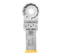 Hoja de sierra bimetálica Fein E-Cut con revestimiento de TiN, longitud 60 mm, anchura 28 mm, unidad de venta: 3 | 63502151420