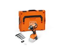 FEIN Impacto-tapping-top Set Llave de impacto, ASCD18-300W2 AS 18V, Hasta máx. 290 Nm con motor sin escobillas y ajuste del par en 6 niveles. Atornillados métricos hasta M18, sin batería y cargador