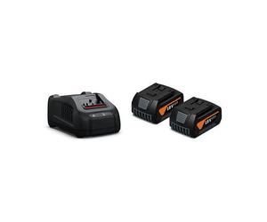Fein Juego de Batería y Cargador Starter Set 18V 5.0Ah AMPShare (2 unidades)