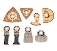 Fein, juego profesional multifunción – Accesorios para herramientas multifunción – 8 piezas – Starlock Max (35222967140)