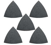 Fein Hojas de lija Grano 100, 50 unidades, 80 mm, Velcro, sin perforar, uso universal