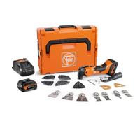 Fein Multimaster AMM 500 Plus Top 18V 4.0 Ah – 30 accesorios, cargador GAL1880 y 2 baterías