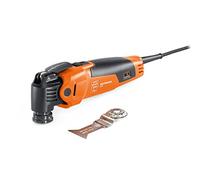 FEIN Multimaster MM 500 Plus, MultiTool con hoja de sierra bimetálica para metal y plásticos, Motor FEIN 350 W Sistema antivibración, Portaherramientas StarlockPlus, Cambio herramienta rápido QuickIN
