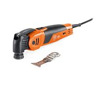 FEIN Multimaster MM 700 Max, MultiTool con hoja de sierra bimetálica para metal y plásticos, Motor FEIN 450 W Sistema antivibración Portaherramientas StarlockMax,Cambio de herramienta rápido QuickIN