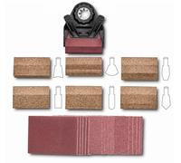 Fein Set de lijado de perfiles Alojamiento SLP – 22 piezas para ranuras y radios exteriores