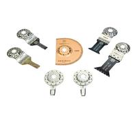 FEIN SET MARINE | Set de 7 piezas para uso en el sector marítimo para reformas, conservación y reparación de yates, Adecuado para todas las MultiTools StarlockPlus y StarlockMax, 100% Calidad