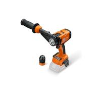 FEIN Taladro atornillador a batería ASCM 18 QM AS, 4 vel., motor sin escobillas e interfaz QuickIN, Roscar hasta M14 y taladrar con sierra de corona de metal duro hasta 80 mm, sin batería y cargador
